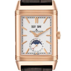 Jaeger LeCoultre Reverso Tribute Duoface Roségold Uhr Q3912420 Boxpapiere
