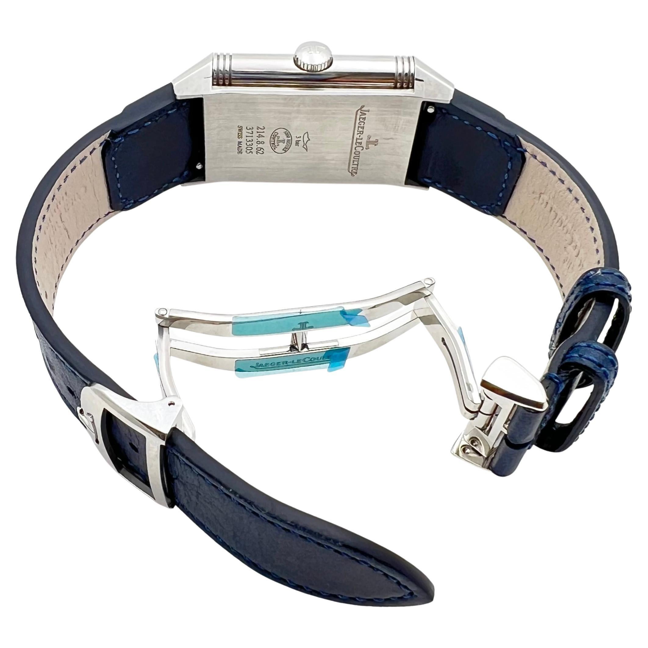Women's or Men's Jaeger-LeCoultre Reverso Tribute Monoface Wristwatch Ref. Q397848J