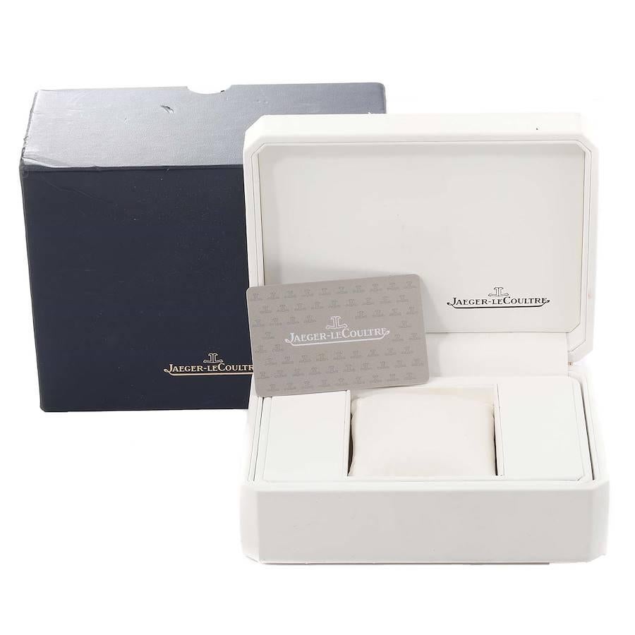 Jaeger LeCoultre Reverso Tribute Rose Gold Mens Watch Q3902420 213.2.D4 Box Card 7