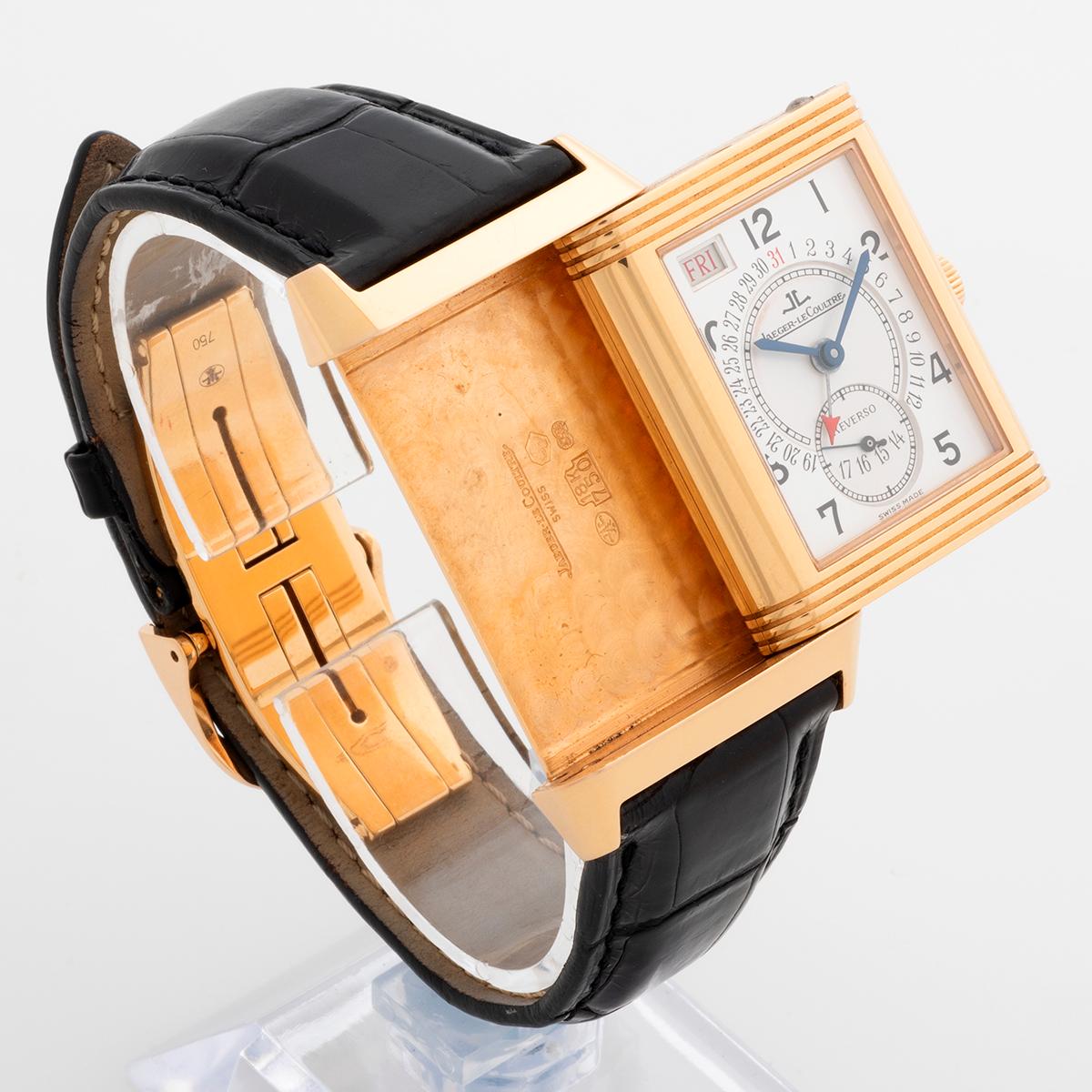 Jaeger-LeCoultre Reverso Wristwatch Ref 270.2.36, Grande Taille, 18K Rose Gold.. 3