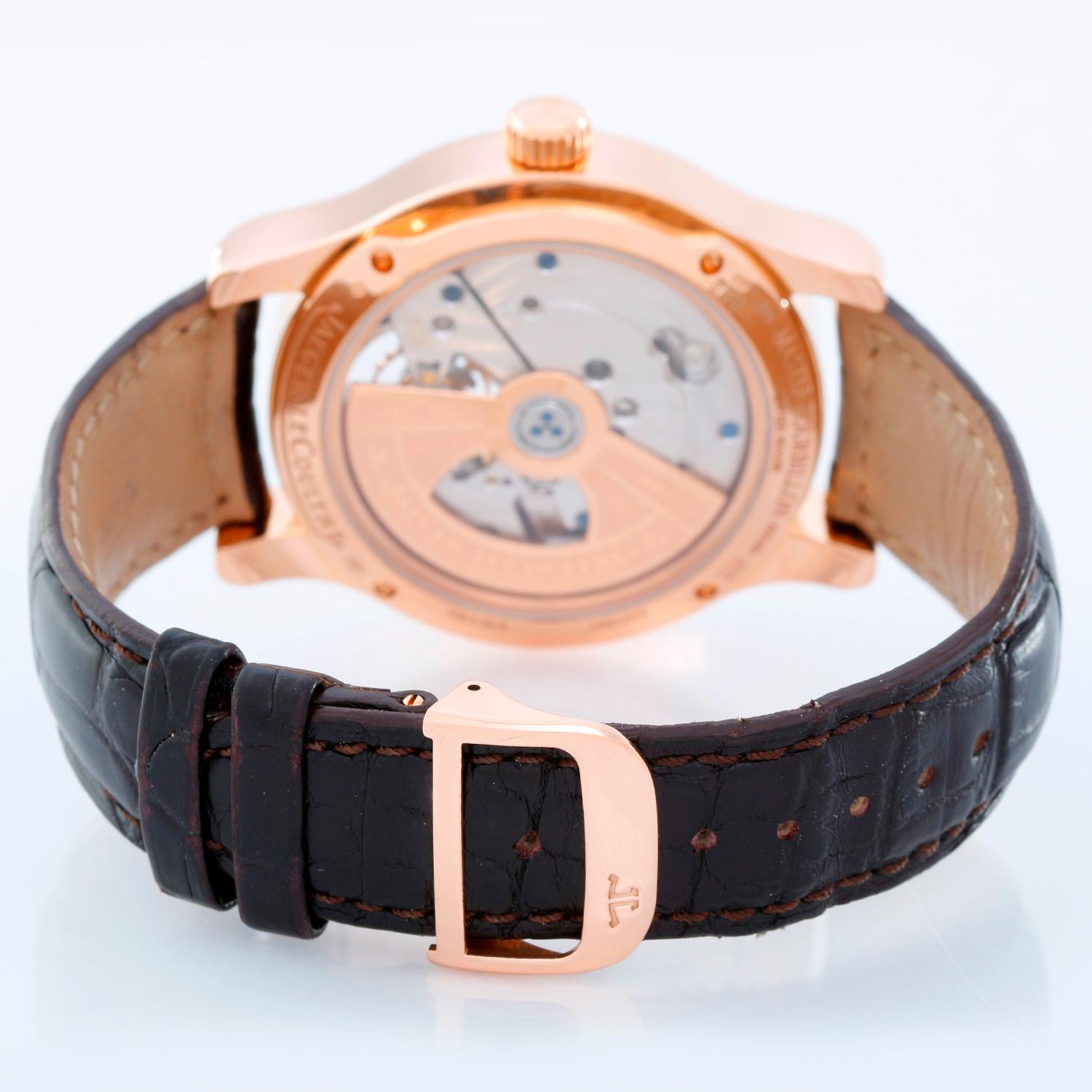 Men's Jaeger-LeCoultre Rose gold Master Tourbillon Automatic Wristwatch, circa 2014