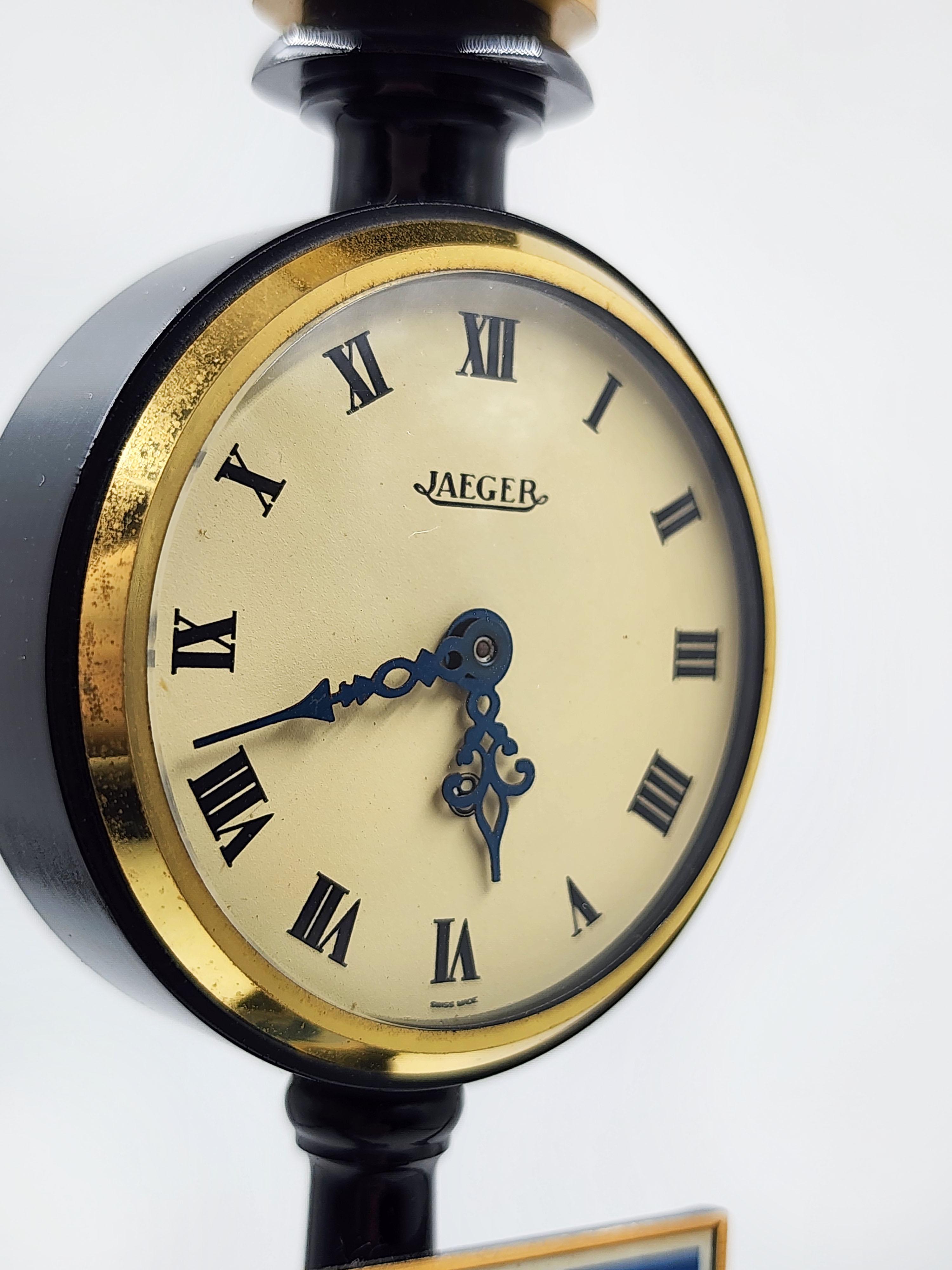 Jaeger Lecoultre Rue De La Paix, Schreibtischuhr, 1960er-Jahre im Angebot 2