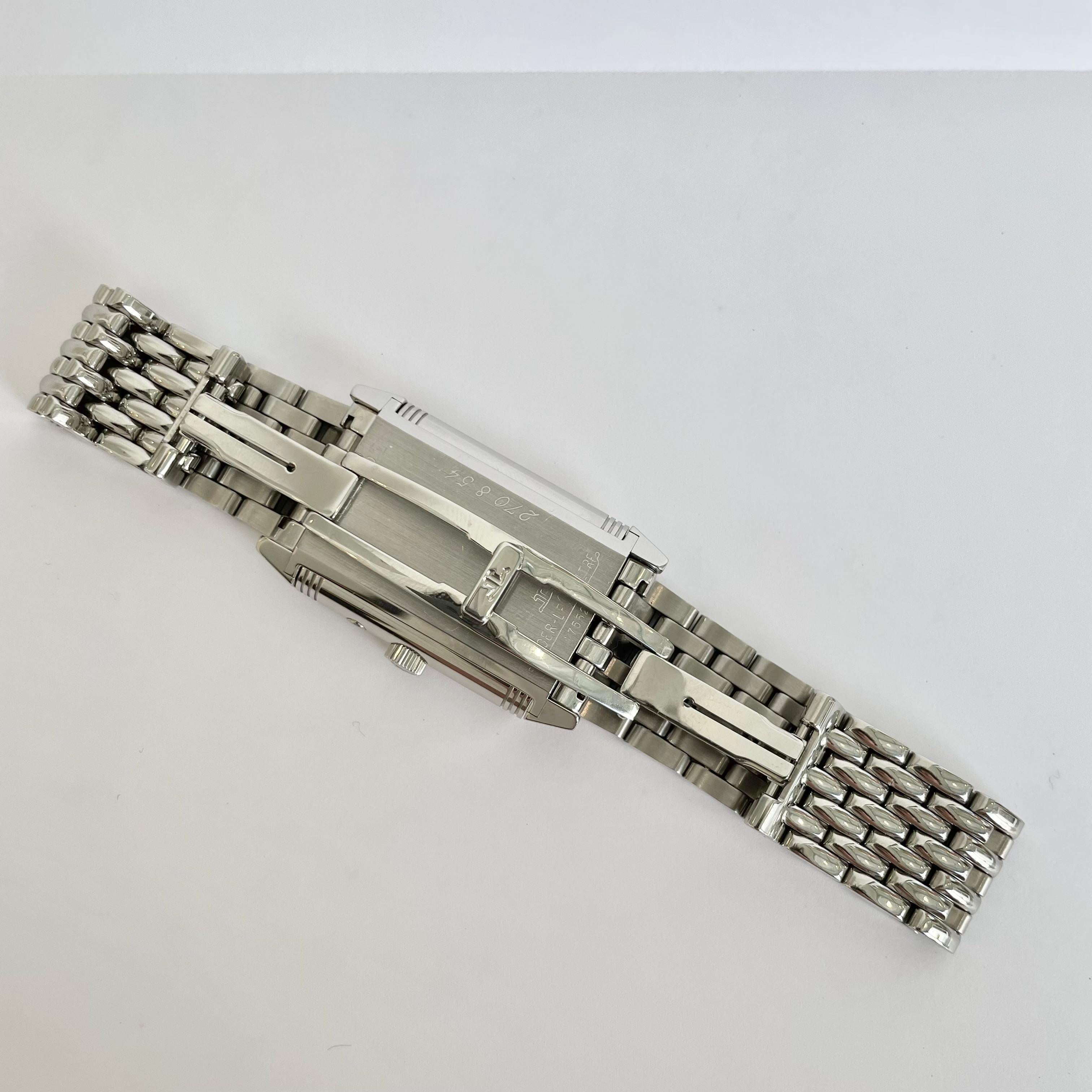 jaeger lecoultre steel bracelet