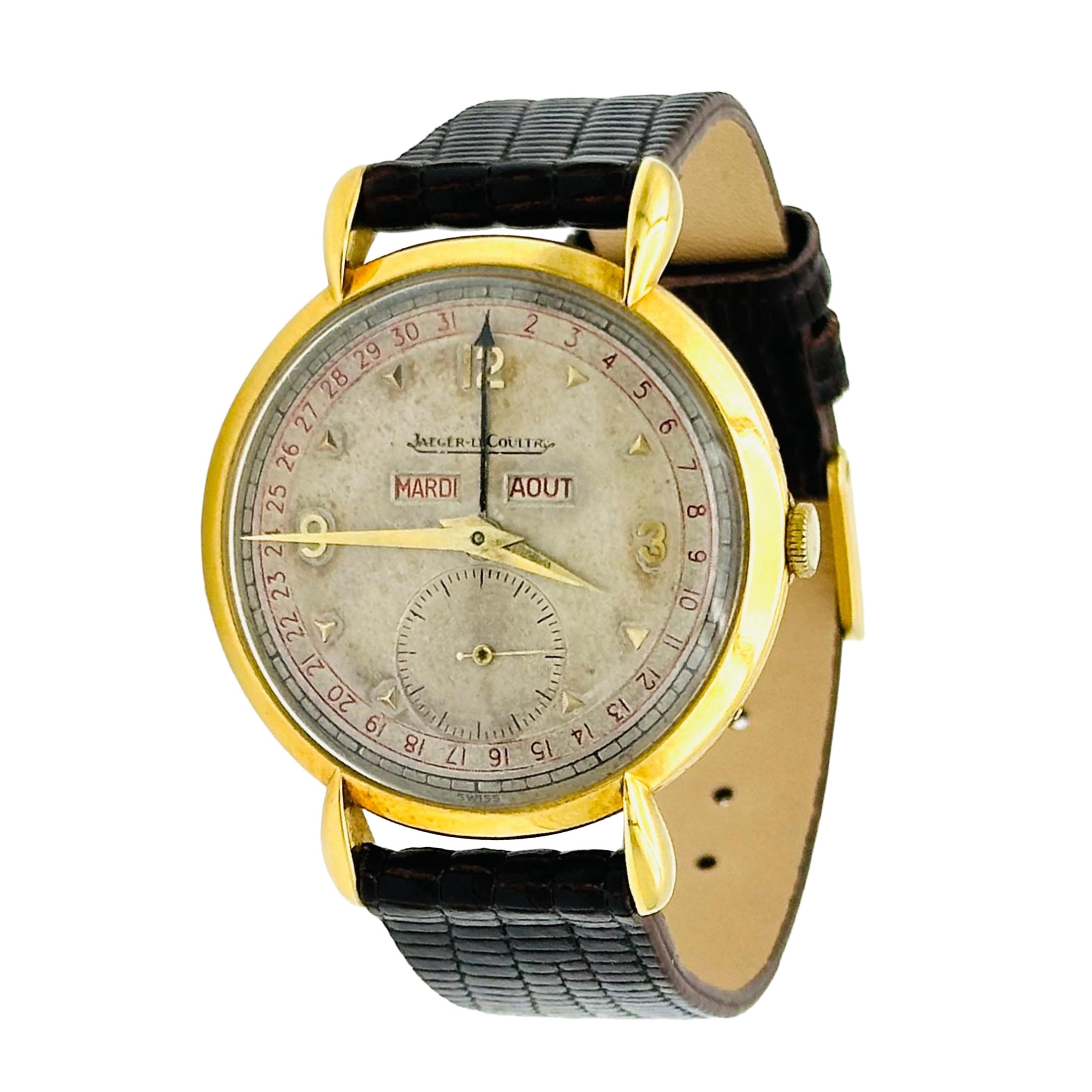 Jaeger lecoultre Triple Fecha años 50 en venta