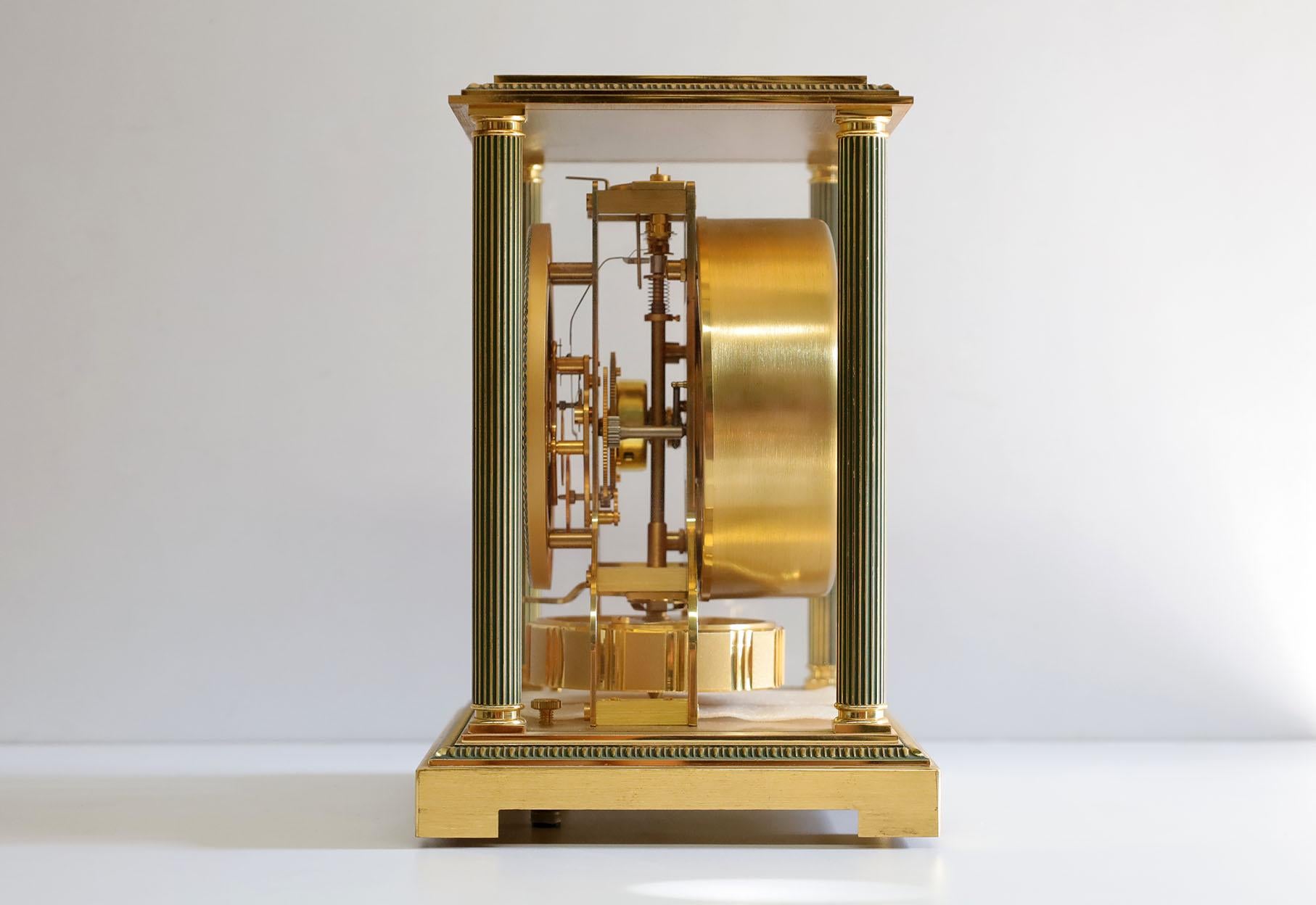 Fin du 20e siècle Horloge Atmos Vendome de Jaeger LeCoultre en vente
