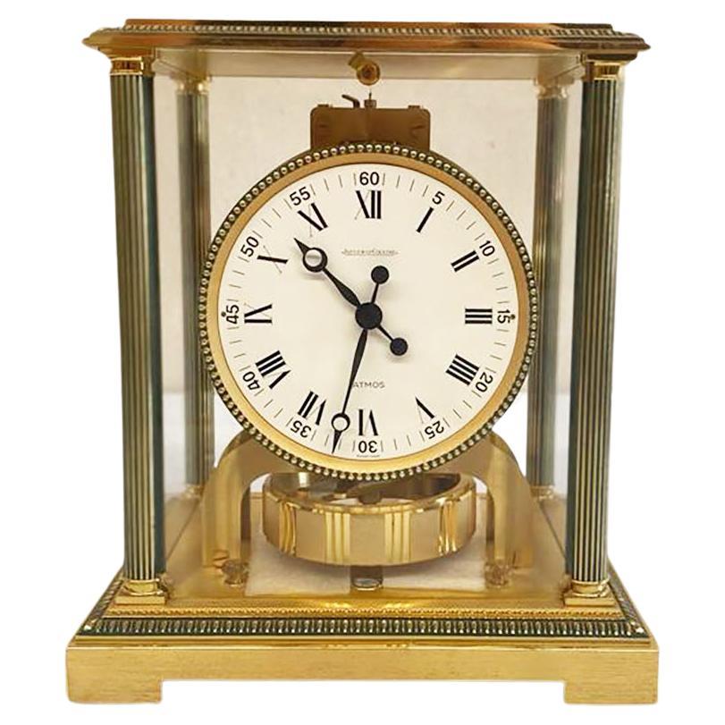 Jaeger Le Coultre Tuxedo Atmos Clock For Sale at 1stDibs