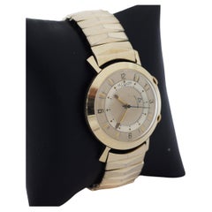 Jaeger LeCoultre Retro 10K GF Alarm Watch