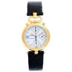 Jaeger-LeCoultre Vintage 18 Karat Yellow Gold Odysseus Chronograph 411.7.31