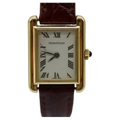 Jaeger-LeCoultre Vintage 18ct Yellow Gold Dress Watch - 1980er, Box & Papiere