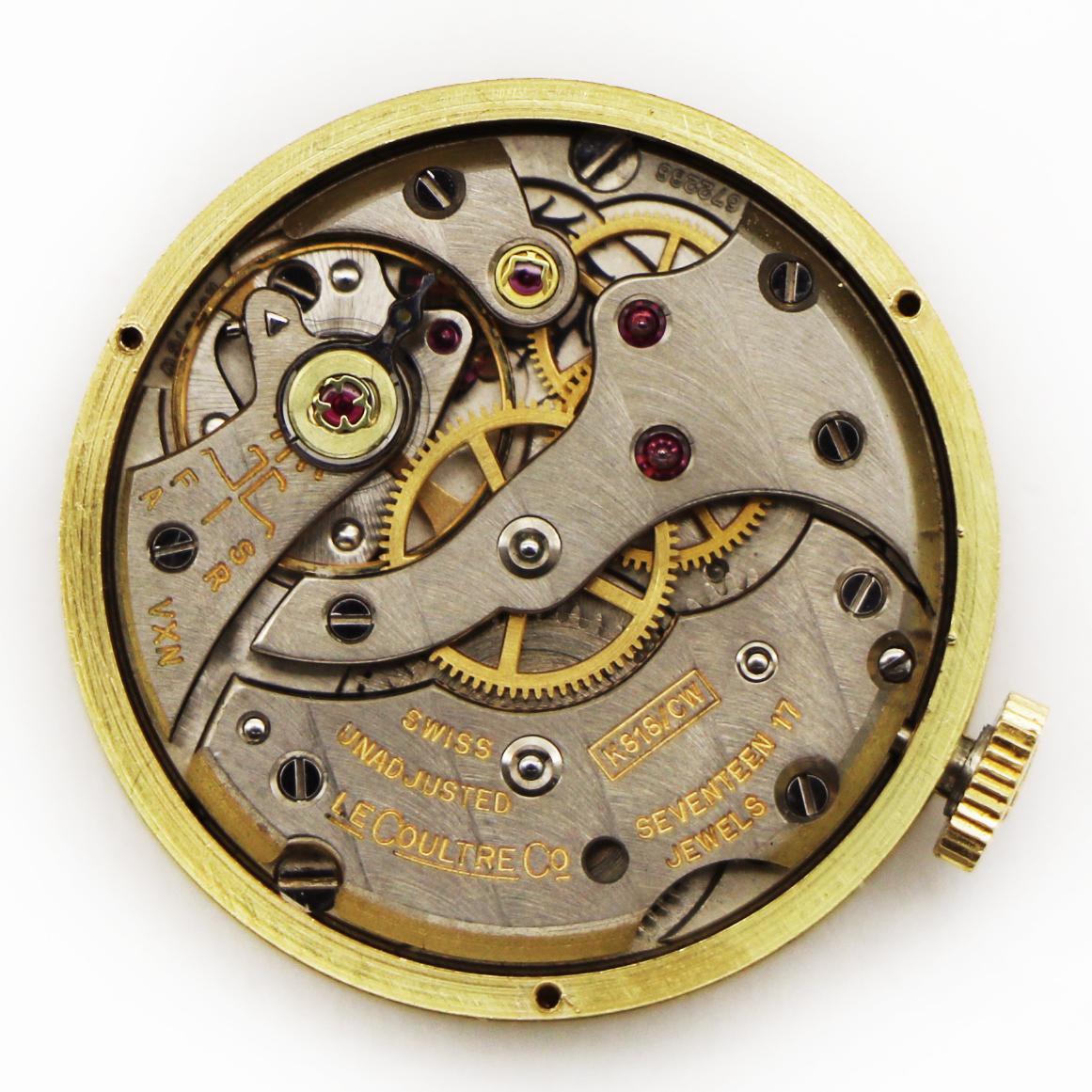 Jaeger-LeCoultre Vintage 18K Gold Uhr mit Anhänger im Zustand „Gut“ im Angebot in San Fernando, CA