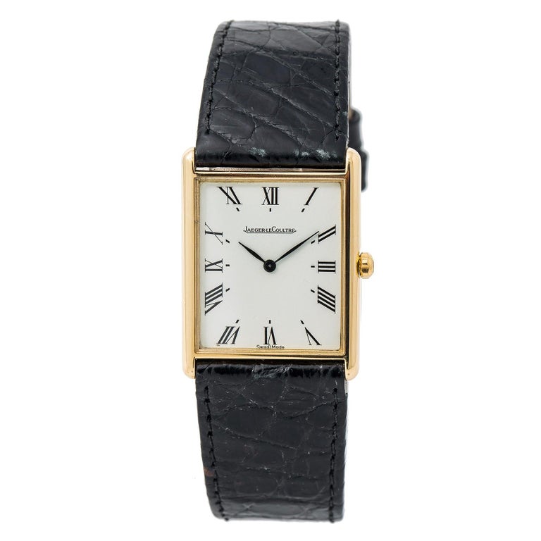 Jaeger Lecoultre Vintage Collection 140.109.1N w/ 7 in. Band, Yellow ...