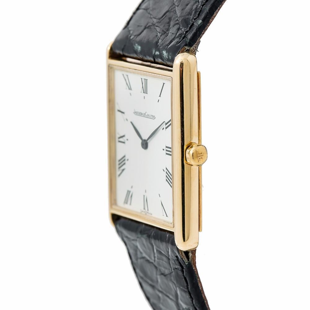 Jaeger LeCoultre Vintage Collection2040, Gold Dial Certified Authentic In Good Condition In Miami, FL