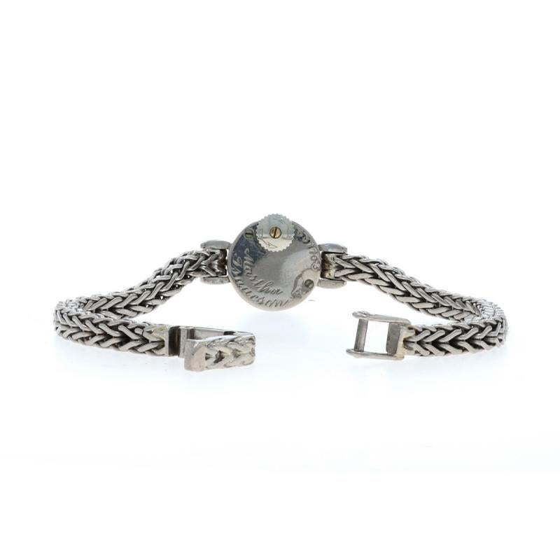 Jaeger-LeCoultre Vintage Damenuhr - Weißgold 18k Manual im Angebot 3