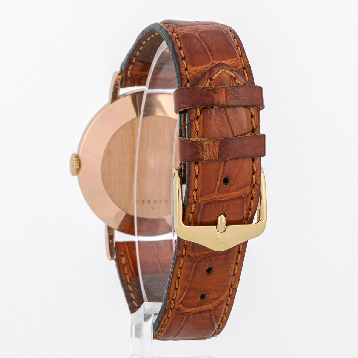 Jaeger-LeCoultre Vintage Rose Gold and Small seconds on the dial For Sale 2