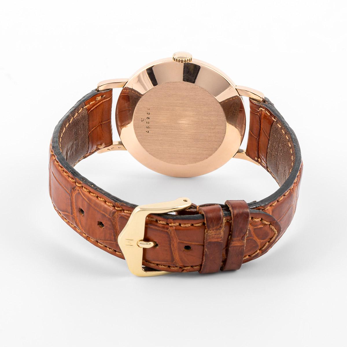 Jaeger-LeCoultre Vintage Rose Gold and Small seconds on the dial For Sale 3