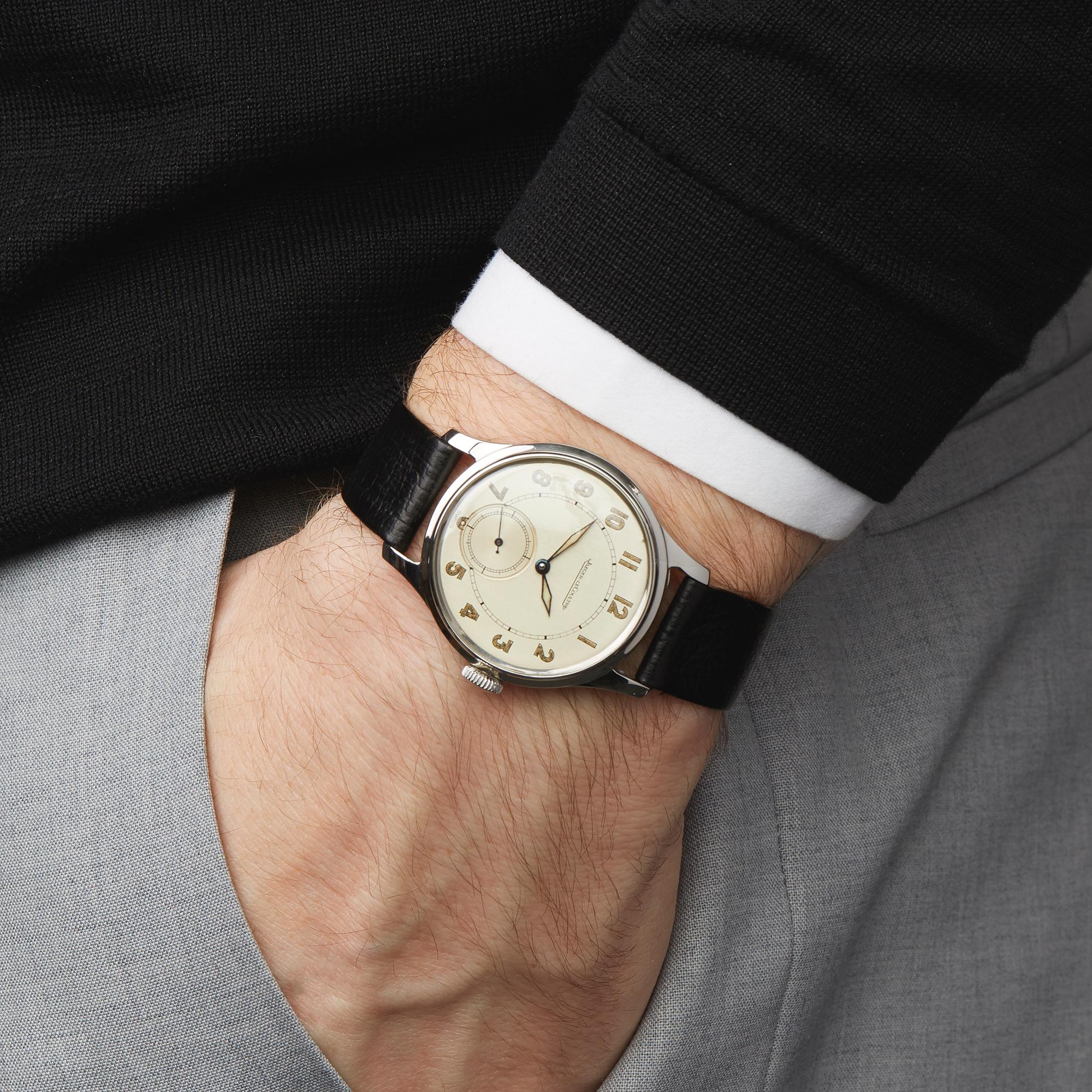 Jaeger-LeCoultre Vintage Edelstahl CAL.P469/A Armbanduhr 8
