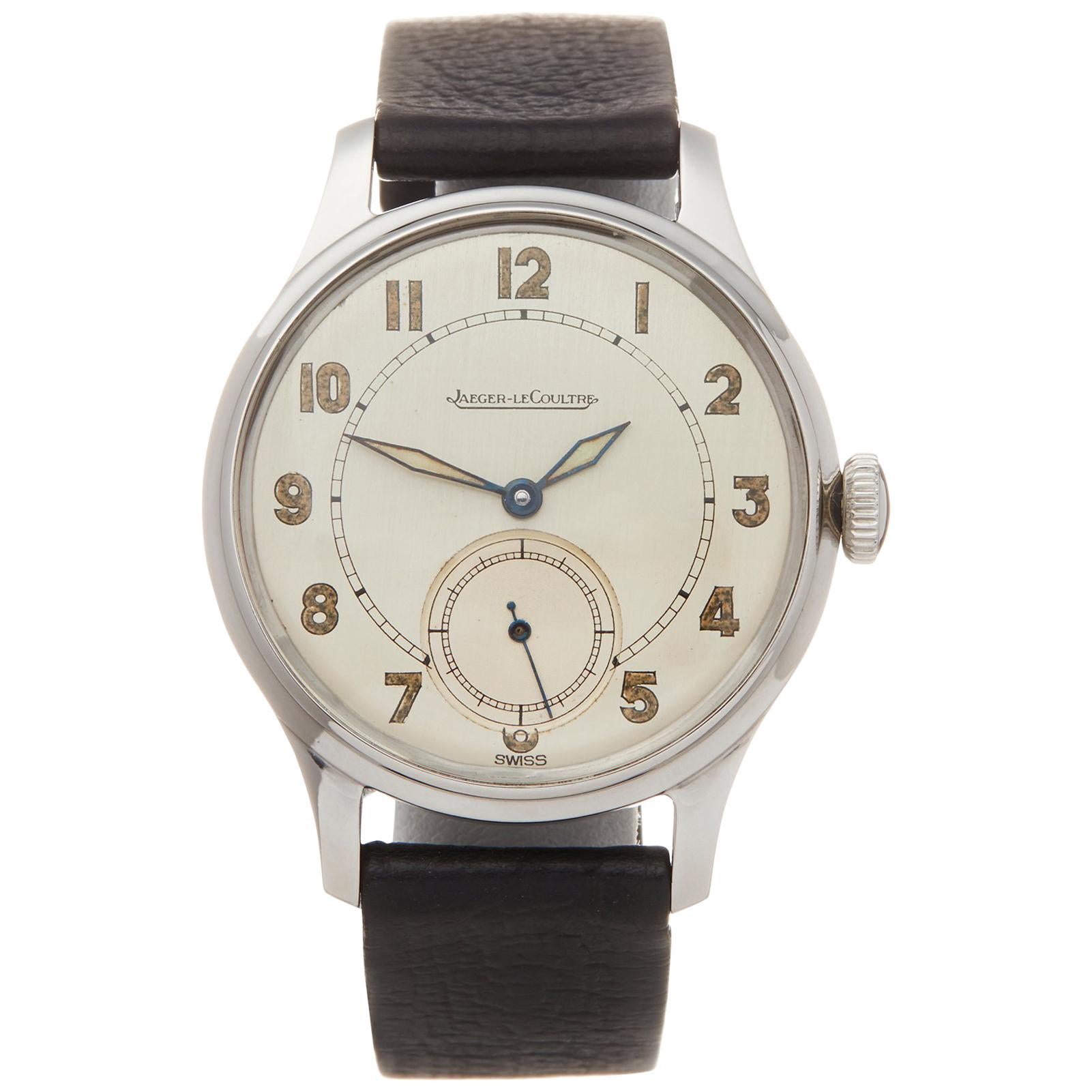 Jaeger-LeCoultre Vintage Stainless Steel CAL.P469/A Wristwatch