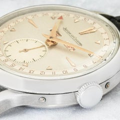Jaeger-LeCoultre Vintage Triple Date Calendar Acier inoxydable