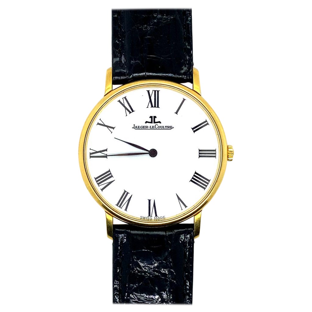 Jaeger LeCoultre Montre en or jaune 18 carats à remontage manuel 922621