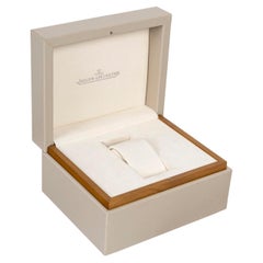 Jaeger-LeCoultre Watch Box in Leather and Wood, 1990.