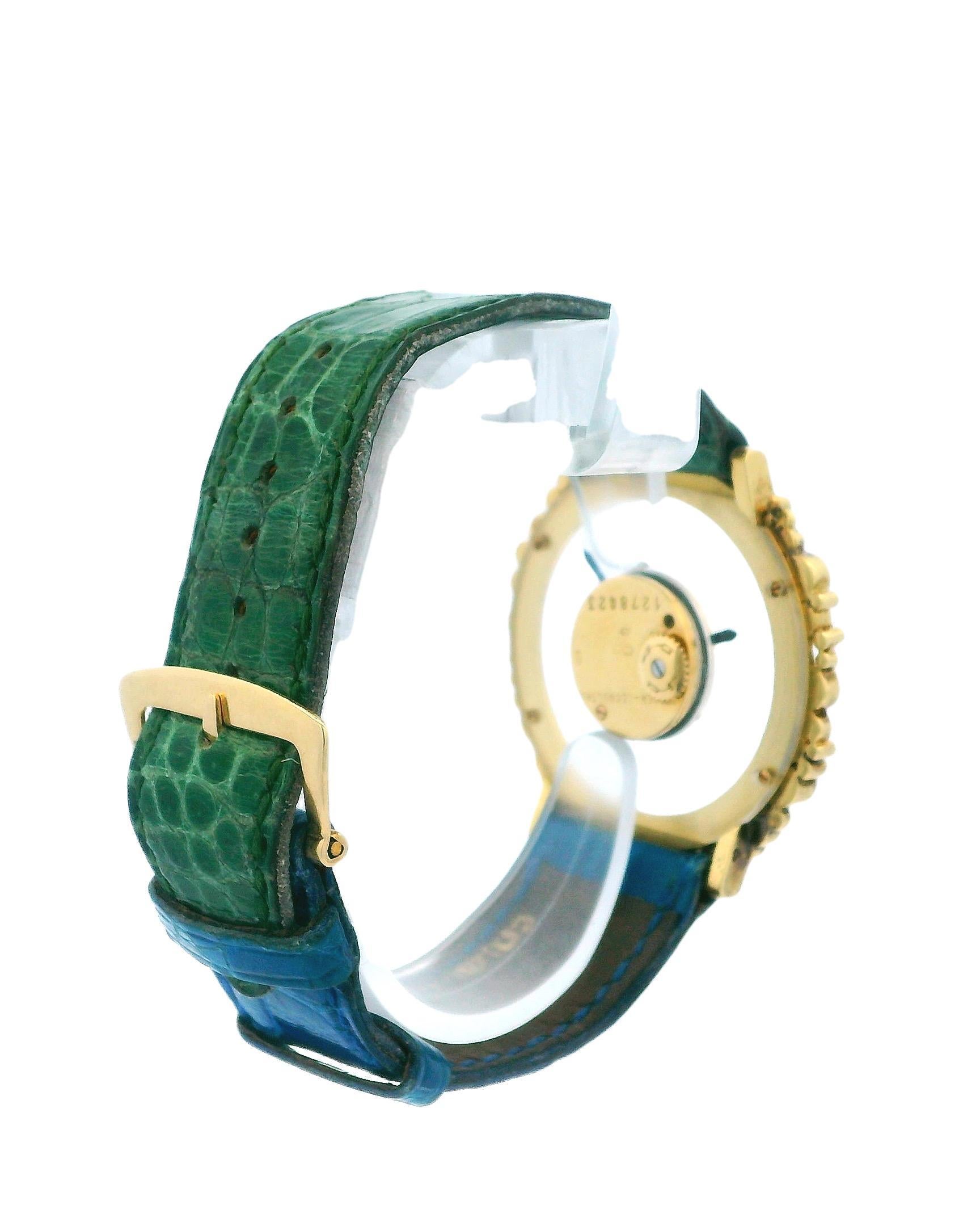 Jaeger-LeCoulture Mystery Dial 18K Yellow Gold Nuggest Watch 1
