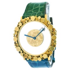 Jaeger-LeCoulture Mystery Dial 18K Yellow Gold Nuggest Watch