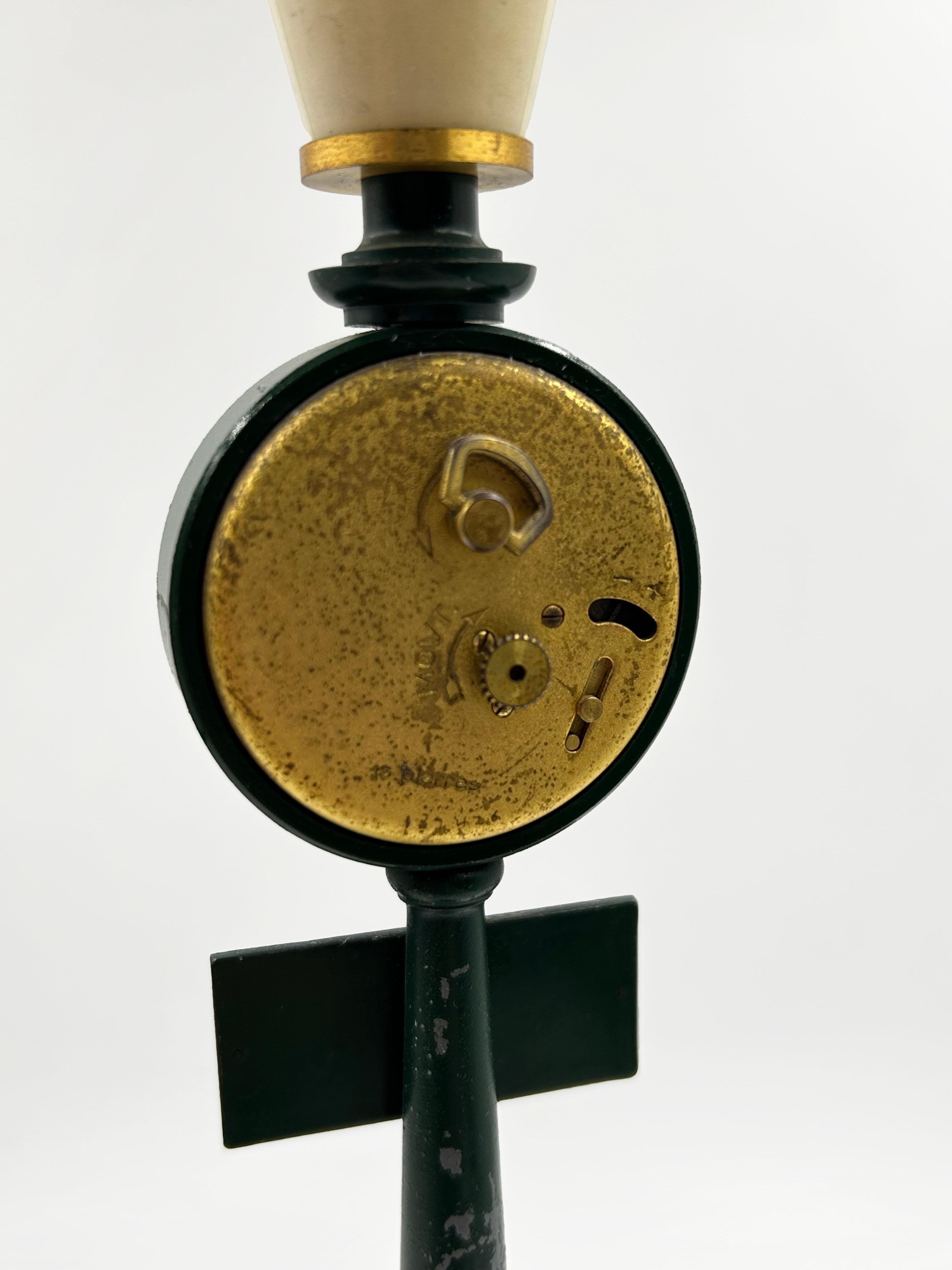 20th Century Jaeger “Rue de la Paix” desk clock, France, ca. 1960 For Sale