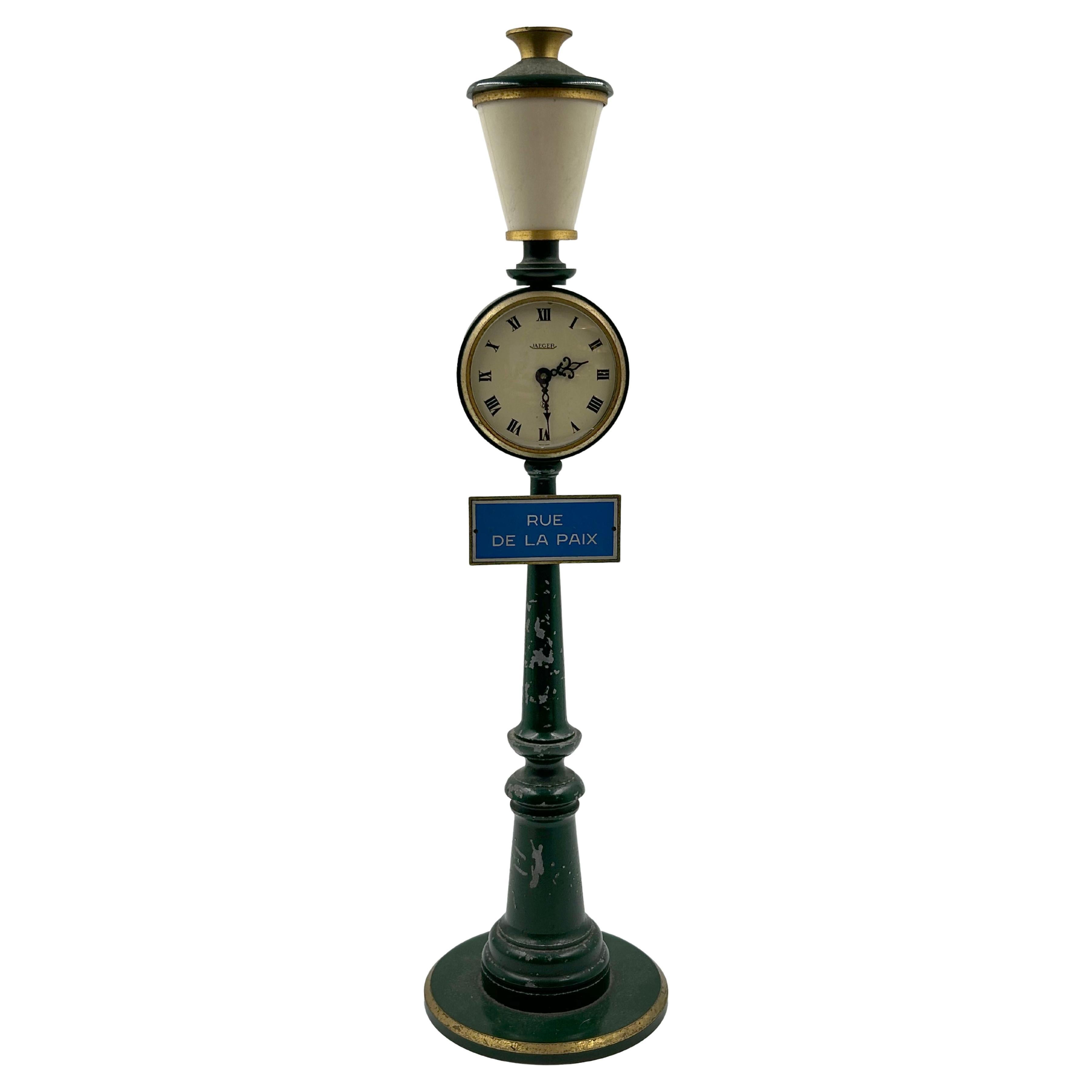 Jaeger “Rue de la Paix” desk clock, France, ca. 1960 For Sale