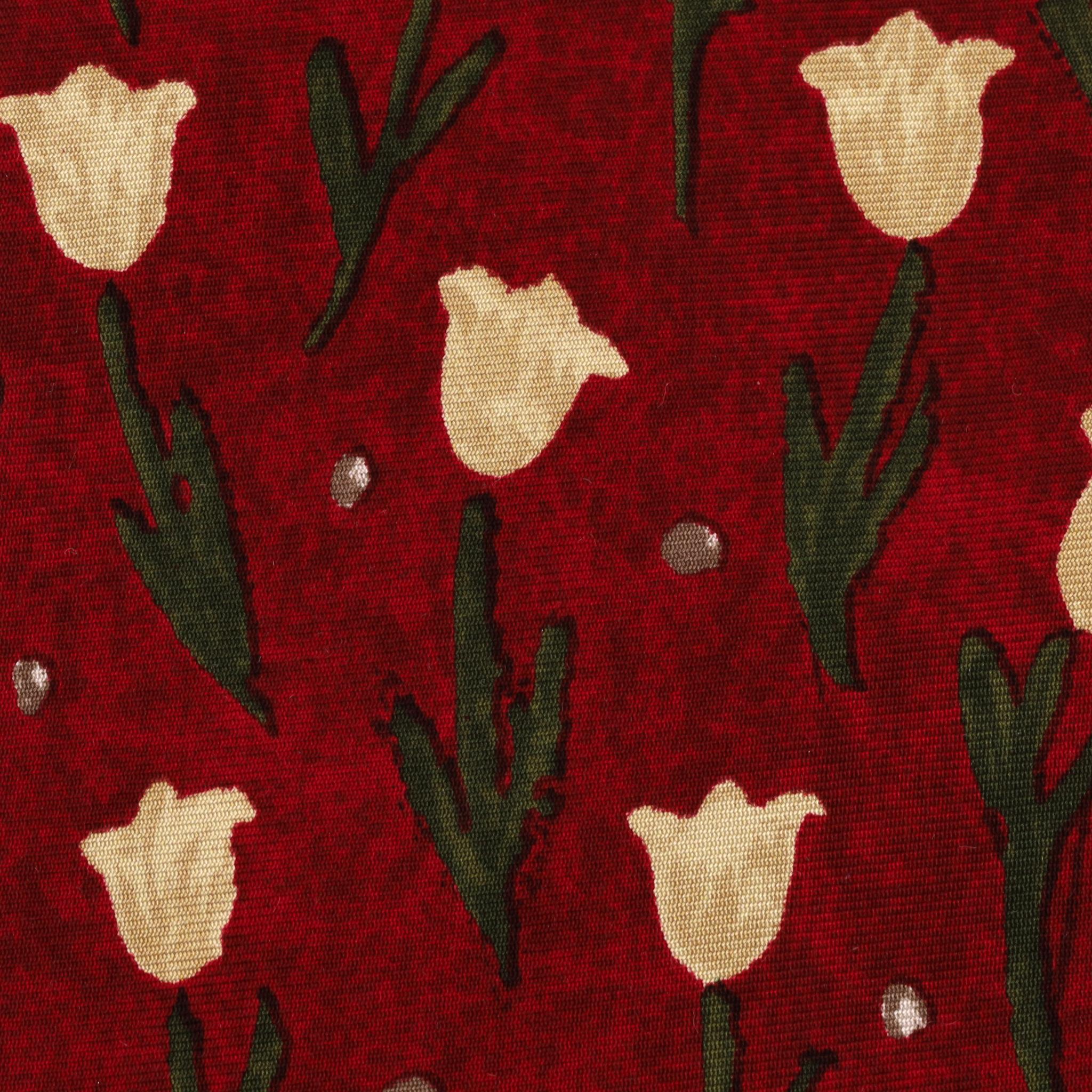De los hombres Corbata de seda con estampado de tulipanes Jaeger en venta