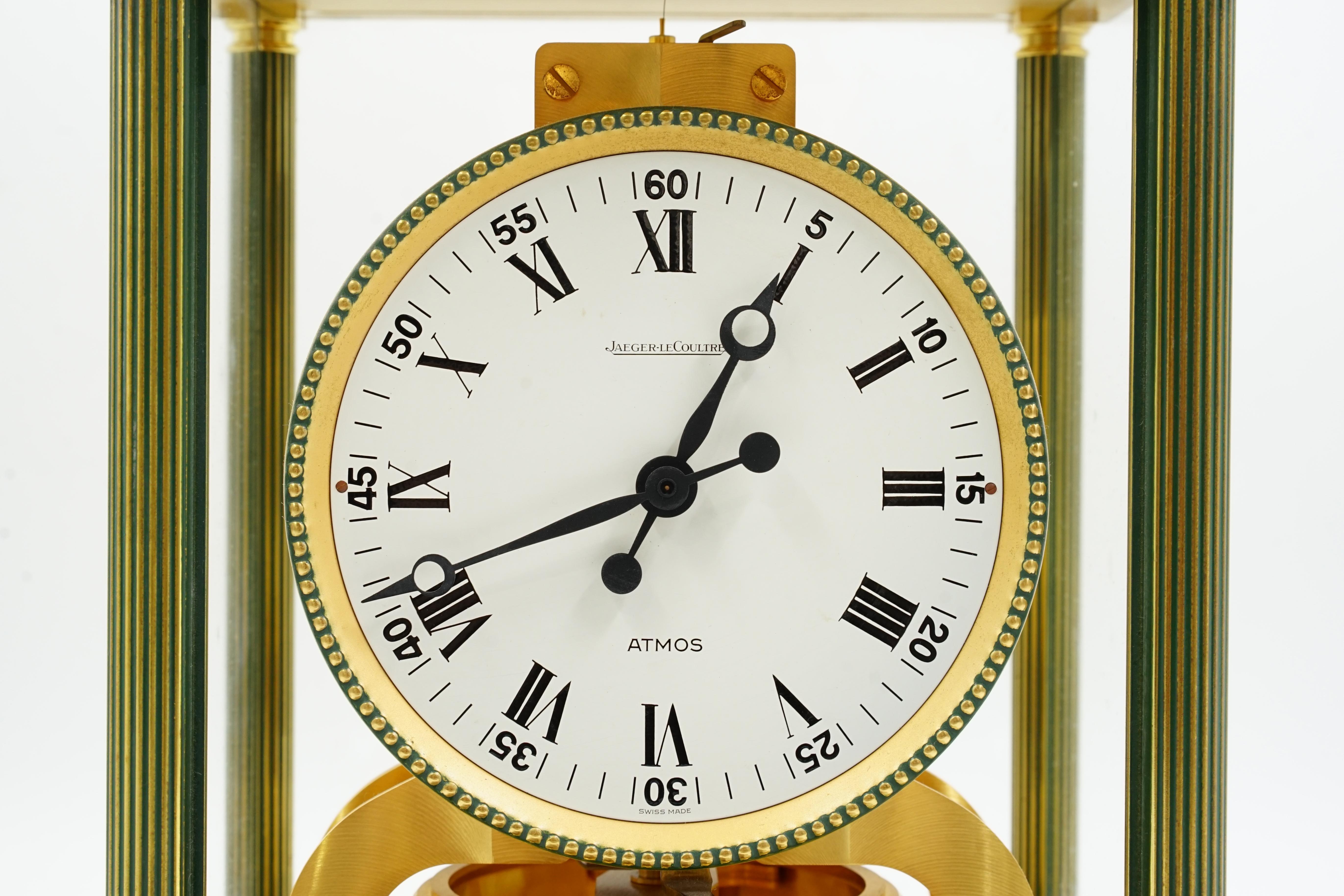 Horloge de table Atmos Le coultre de Jaeguer en vente 1