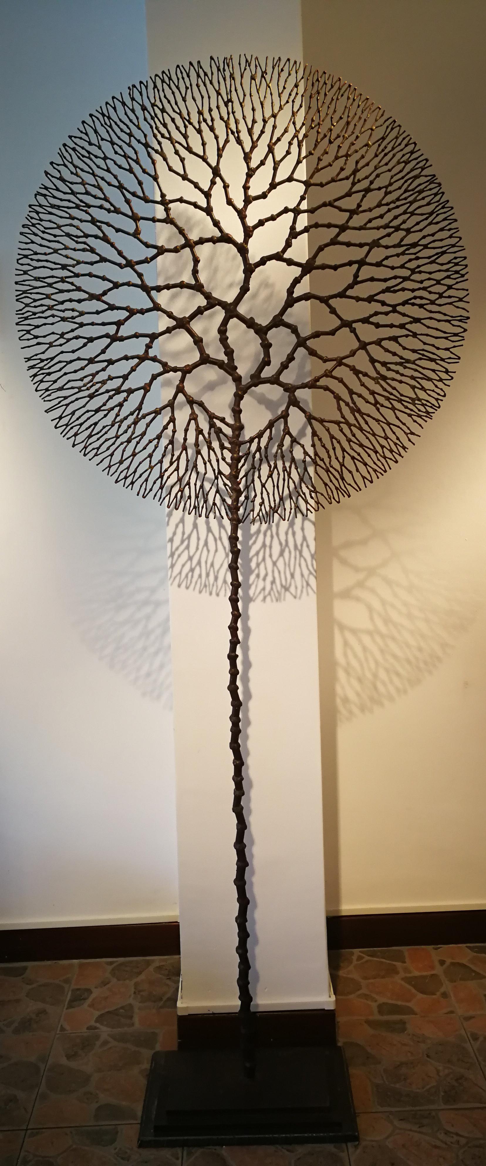 Jaehyo Lee Figurative Sculpture - Tree - Lee Jaehyo Contemporary Bronze Sculpture