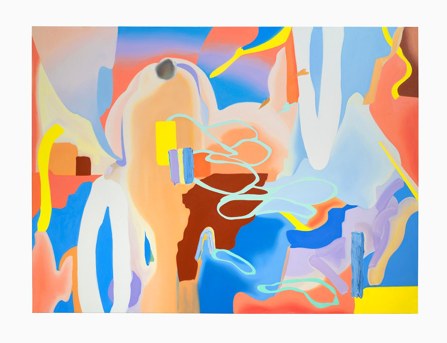 Jaena Kwon Abstract Painting - Pinkroom