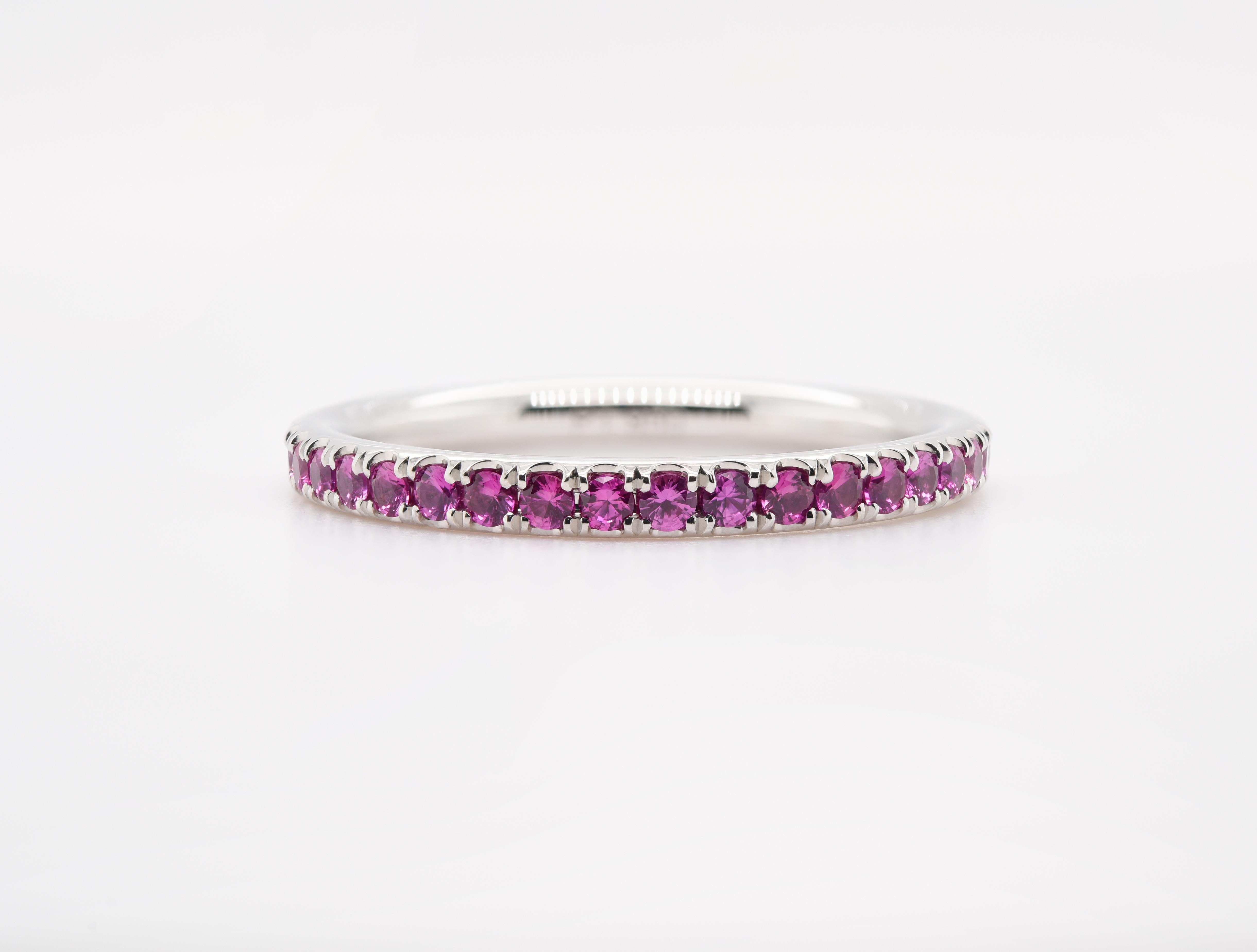 JAG New York Eternity Band with Your Choice of Diamonds and Gemstones 4