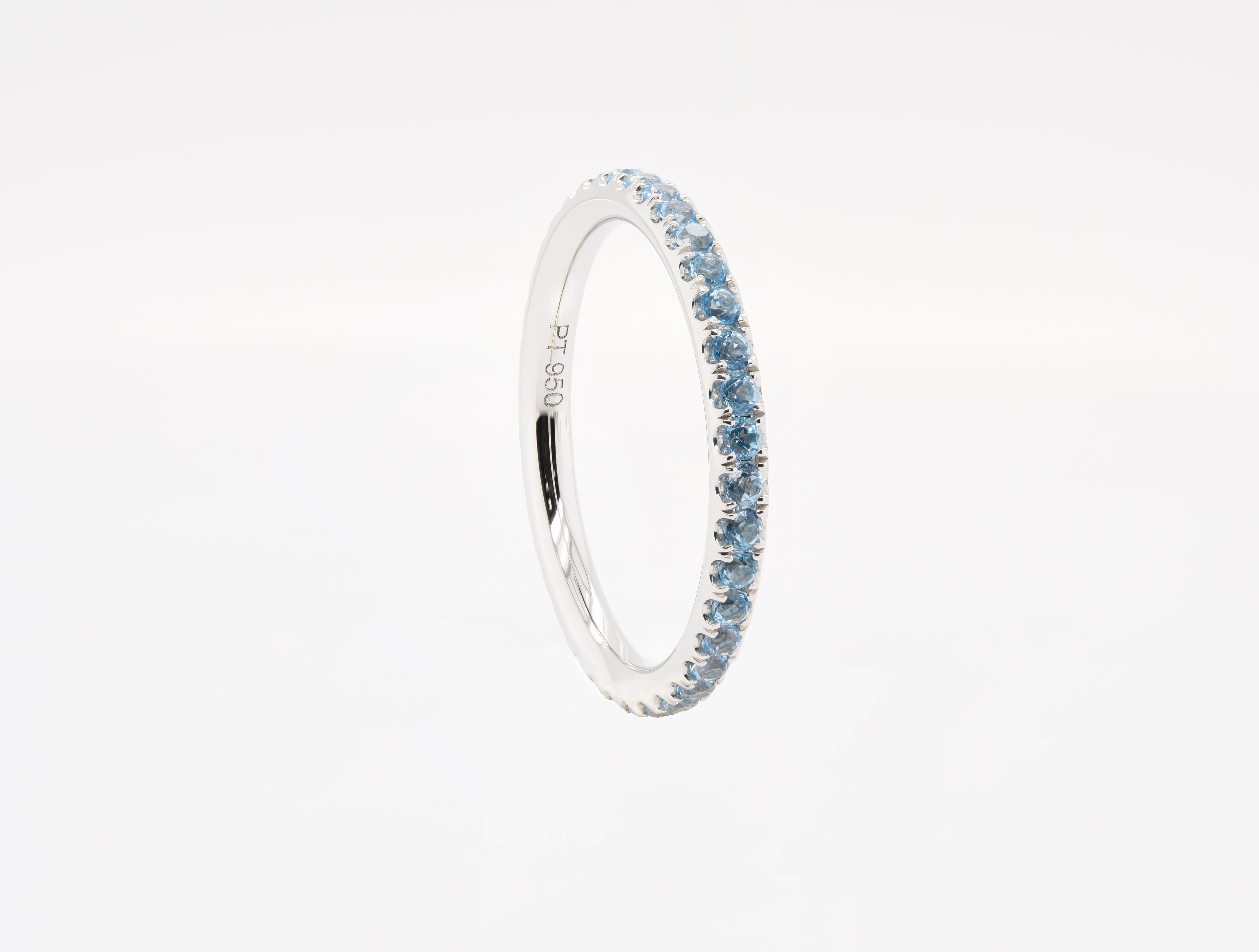 Round Cut JAG New York Eternity Band with Your Choice of Diamonds and Gemstones