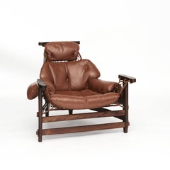 Jaganda Armchair with Ottoman by Jean Gillon