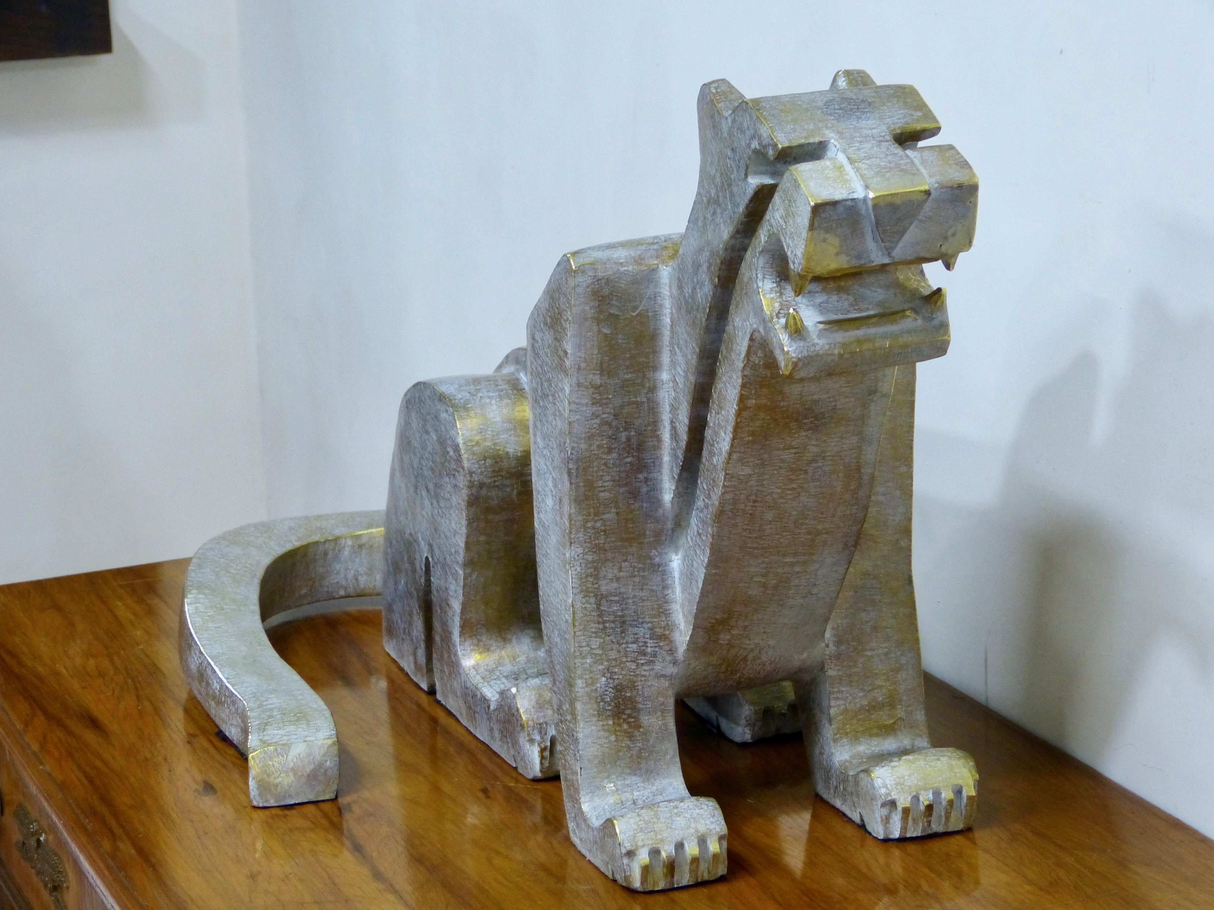 Jaguar Bronze Sculpture by Raul Navarro 2019 For Sale 1