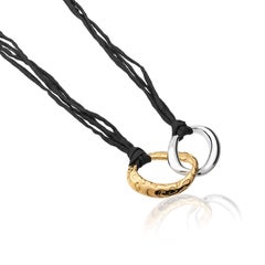 Silver & Gold Vermeil Jaguar Links Necklace