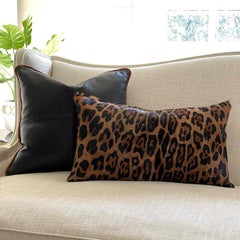 Jaguar Print Pillow