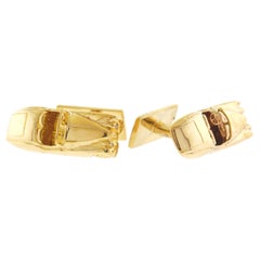 Jaguar Sports Car Cufflinks By Ruser