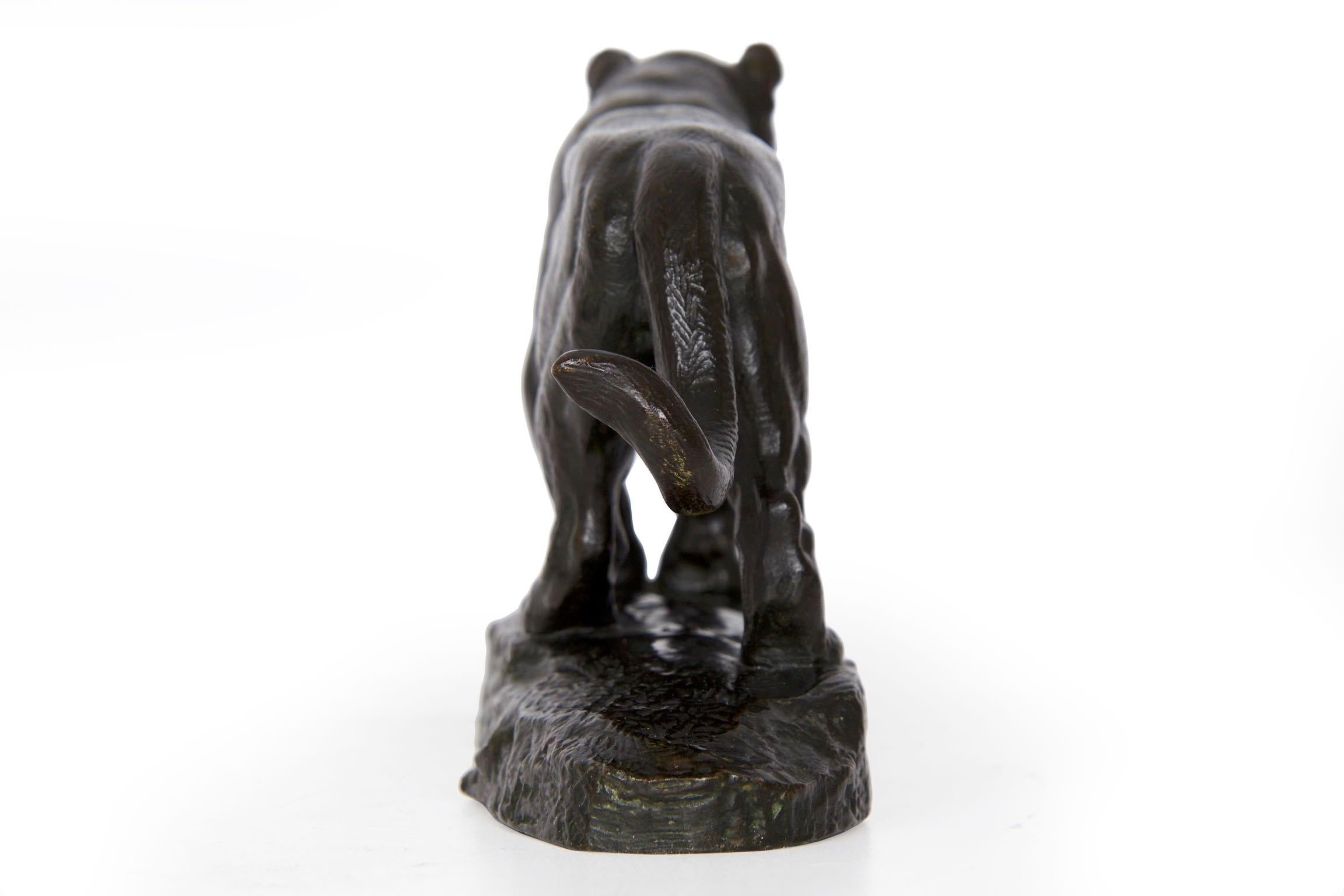  “Jaguar Standing” Bronze Sculpture by Antoine-Louis Barye and Barbedienne 7