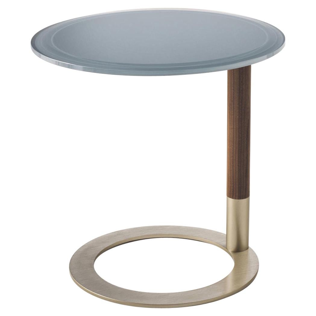 Jaha Glass Side Table For Sale