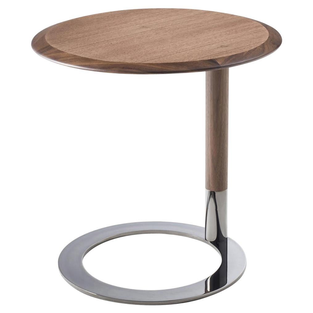 Table d'appoint en noyer Jaha