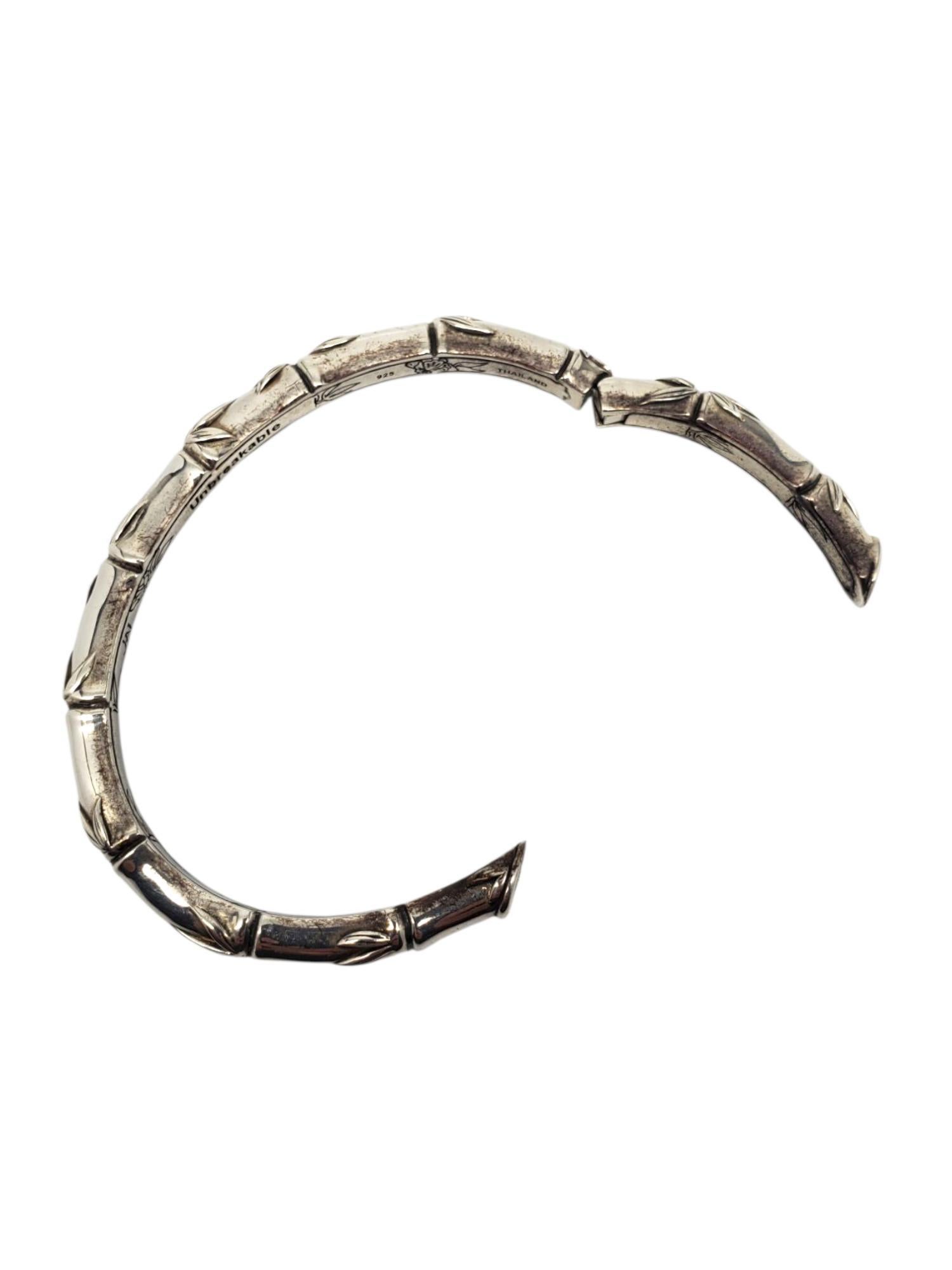 Donna JAI by John Hardy Bracciale con cerniera in bambù 