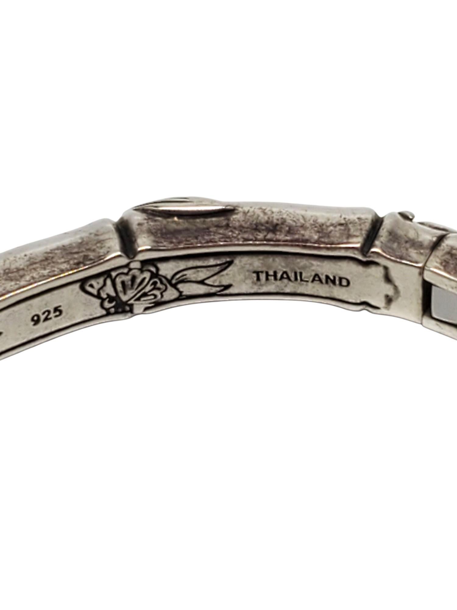 JAI by John Hardy Bracciale con cerniera in bambù 