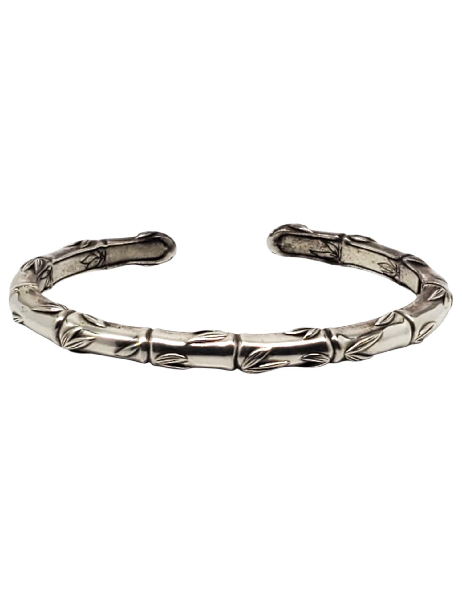 JAI by John Hardy Bracciale con cerniera in bambù "Unbreakable" #22557 in vendita