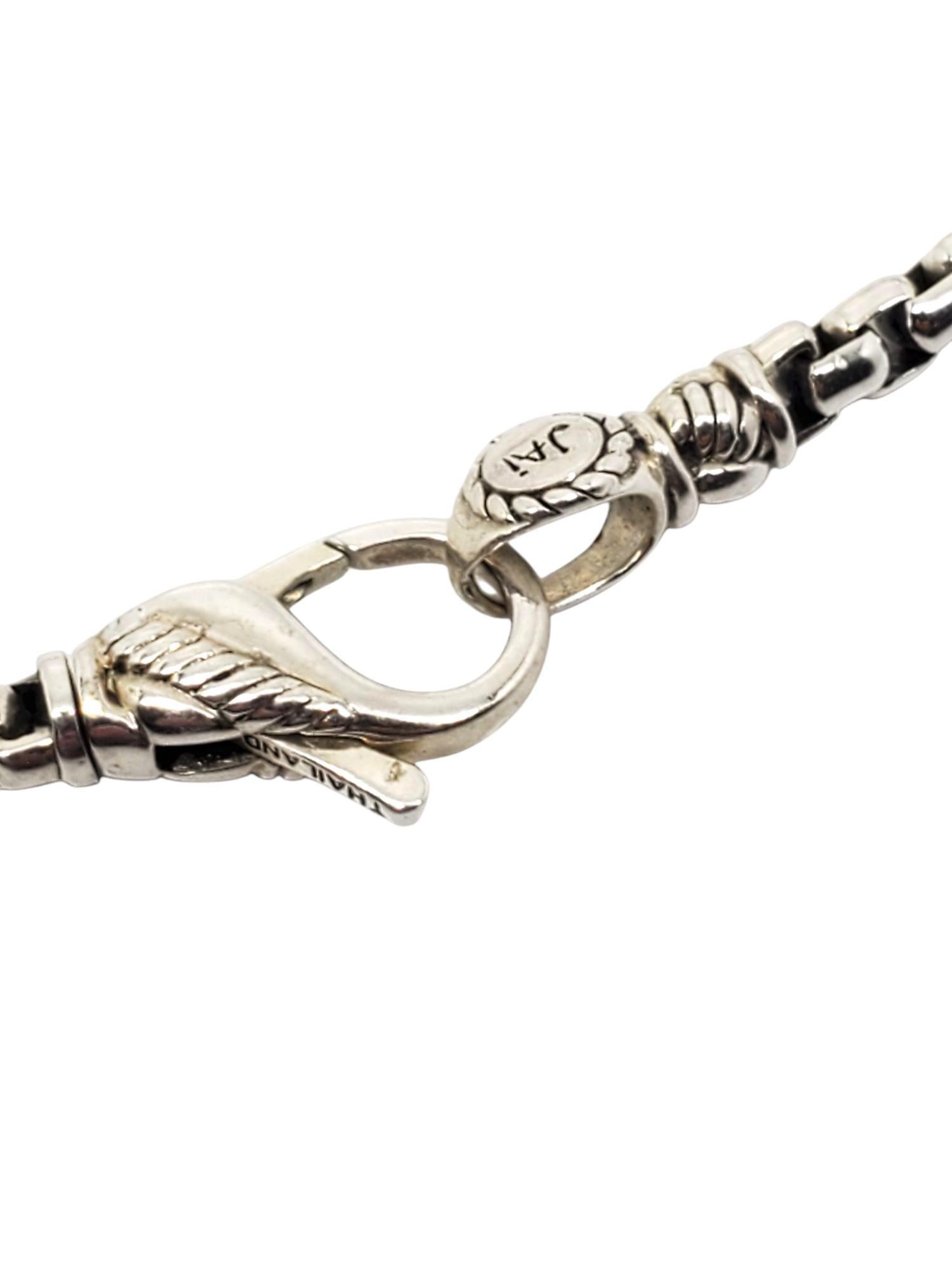 JAI by John Hardy Sterling Silver Bead Station Bracelet #21005 3