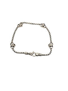 JAI by John Hardy Sterling Silver Paw Print Link Bracelet #20557