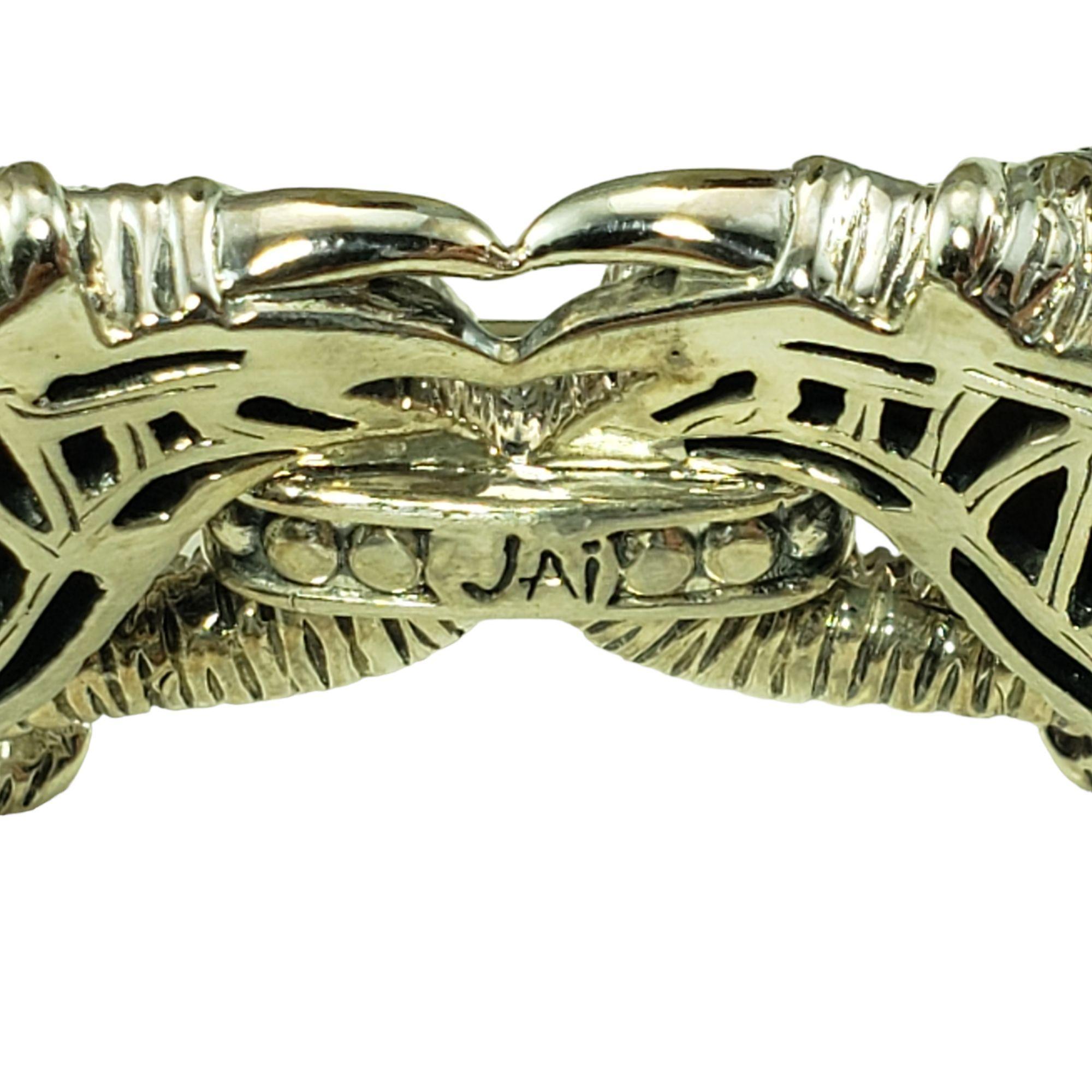 JAI by JohnHardy SS und 14K Gelbgold DoubleHead Elefanten-Manschettenarmband #15106 4