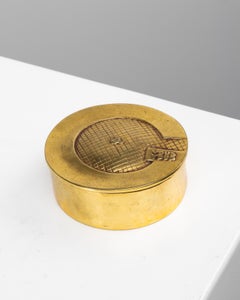 “J’ai grand appétit de vous”  by Line Vautrin - Gilt bronze box