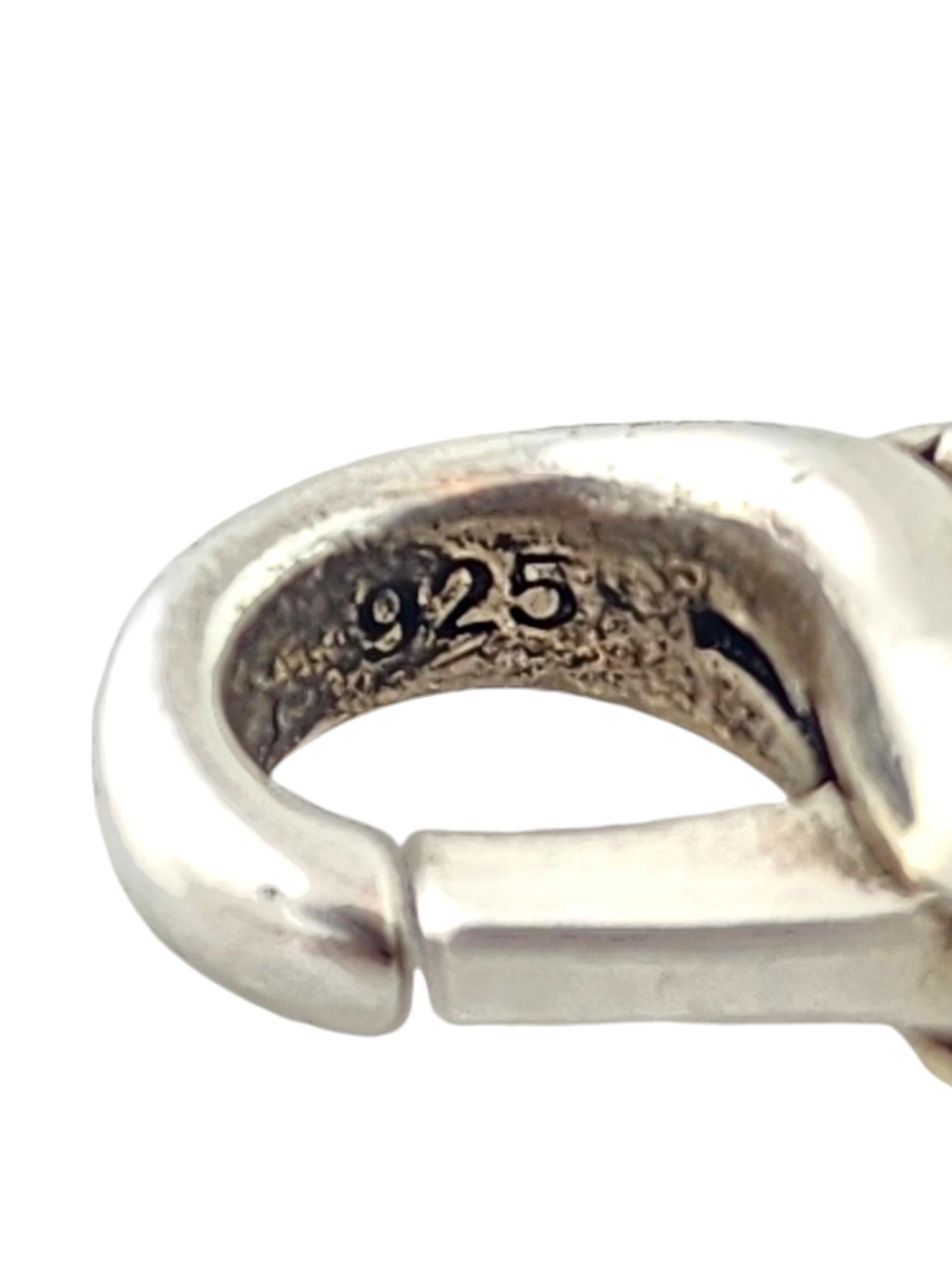 JAi John Hardy Sterling Silver Box Chain Bracelet #18415 1
